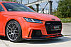 Сплітер Audi TT RS 8S тюнінг обвіс губа спідниця елерон (V1), фото 3