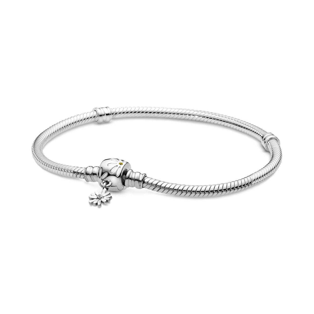 Срібний браслет Pandora Moments Маргаритка 598776C01 17