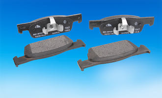 Комплект передніх гальмівних колодок на Renault Logan 2/Renault Original 410602581R