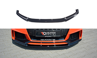 Сплітер Audi TT RS 8S тюнінг обвіс губа спідниця елерон (V2)