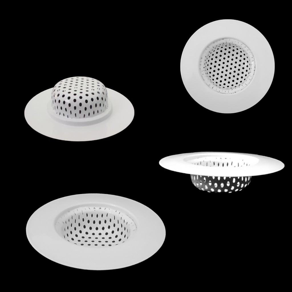 Евросетка в мийку раковини МАЛА нерж. біла D7,4см*3,8см