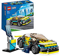 LEGO 60383 City Electric Sports Car, Игрушка для детей от 5 лет, Детский гоночный автомобиль, Набор миниф