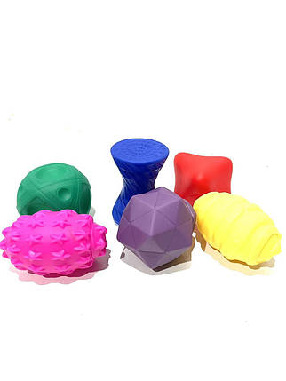 Іграшка розвиваюча A-Toys Сенсорні м'ячики 6 шт, 828F53, фото 1