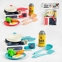Кухонный Игровой набор с печкой и посудой 2 цвета, XZ1012A/B