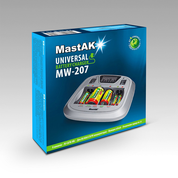 Зарядний пристрій MastAK MW-207 Universal