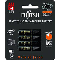 Акумулятор FUJITSU Eneloop ААА/R03 min 900mAh (4шт)