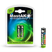 Акумулятор MastAK Ni-Zn ААА/R03 900mWh 1,6 V