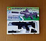 Автомат іграшковий на кульках M4 модель 916 A (лазерний приціл), фото 5