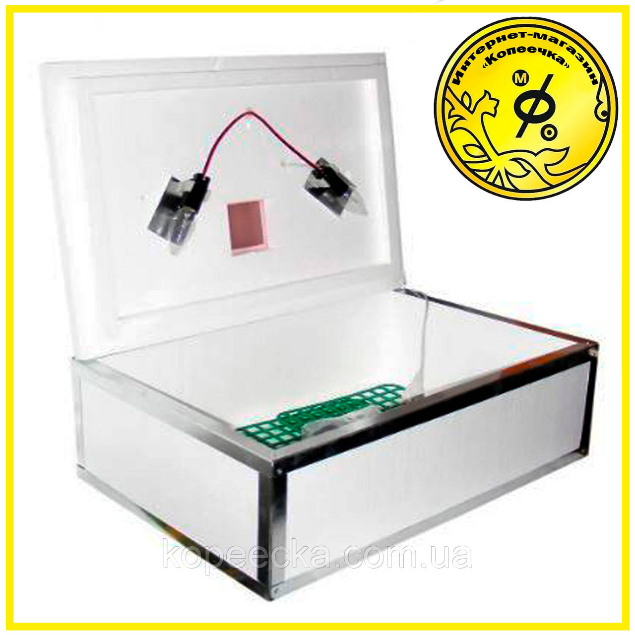 Инкубатор "Наседка" ИБ-100 с аналоговым регулятором на 100 яиц (ручной переворот) - фото 1 - id-p876118255