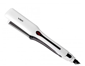 Стайлер для завивки и укладки волос VGR V-556 белого цвета, Щипцы для выпрямления волос, Плойка стайлер, фото 3