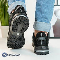 Чорні літні чоловічі кросівки, фото 3