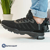 Чорні літні чоловічі кросівки, фото 5