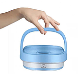 Складна переносна пральна машина Maxtop 7399 блакитна, фото 5