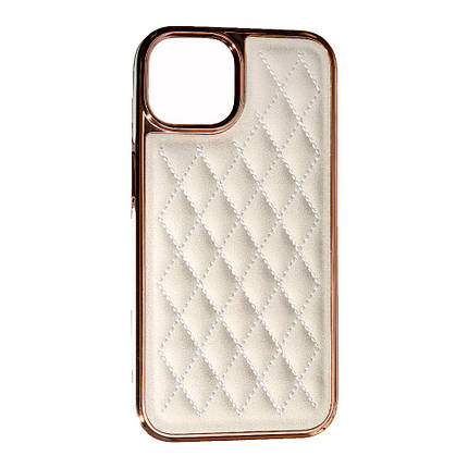 Чохол Puloka Leather Case для Apple iPhone 14 Plus White, фото 1