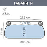 Надувний басейн 305х61 см Intex Easy Set 28118 з фільтром-насосом 1250 л/год, наливний басейн, 3077л, фото 2