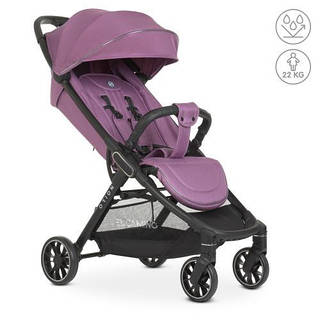 Коляска дитяча ME 1084 ORION Lavender прогулянкова, книжка, алюм.рама,хром, чохол, лаванда