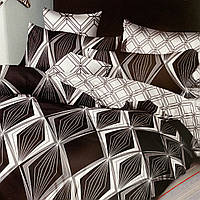 Фланелевое постельное белье двуспального размера 180х220 Комплект постельного белья Фланель