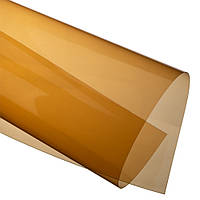 Обложки для переплета А4 пластиковые прозрачные Кристалл 180 мкм, коричневый, 100 шт