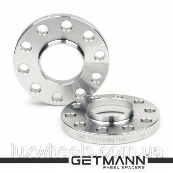 Колісна проставка GETMANN 1 шт. 15 мм PCD 5x112 DIA 66.6 для Audi, BMW, Mercedes-Benz, Porsche (Лита)