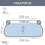 Басейн надувний 244х61 см Intex Easy Set 28106, наливний басейн інтекс, 1942л, сімейний, фото 9