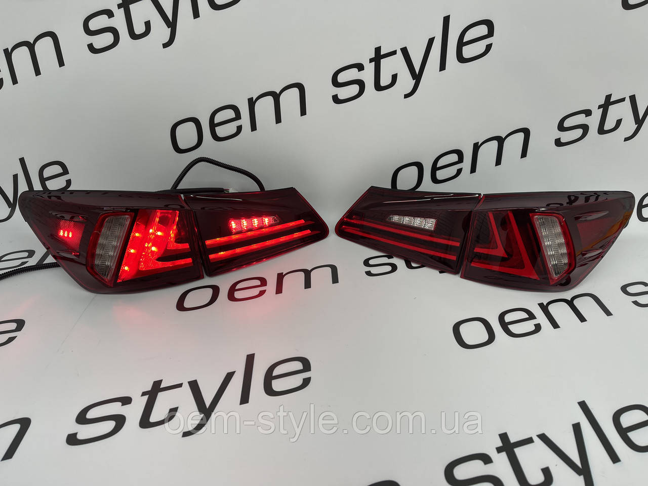 Задні Led-ліхтарі Lexus IS 06-12 - фото 7 - id-p644012499