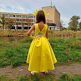 Жовте нарядне плаття на дівчинку костюм Сонечко, Курчатко, Качечка, Кульбаба, фото 4
