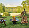 Оригінальний стелаж для дров в Україні від виробника, фото 3