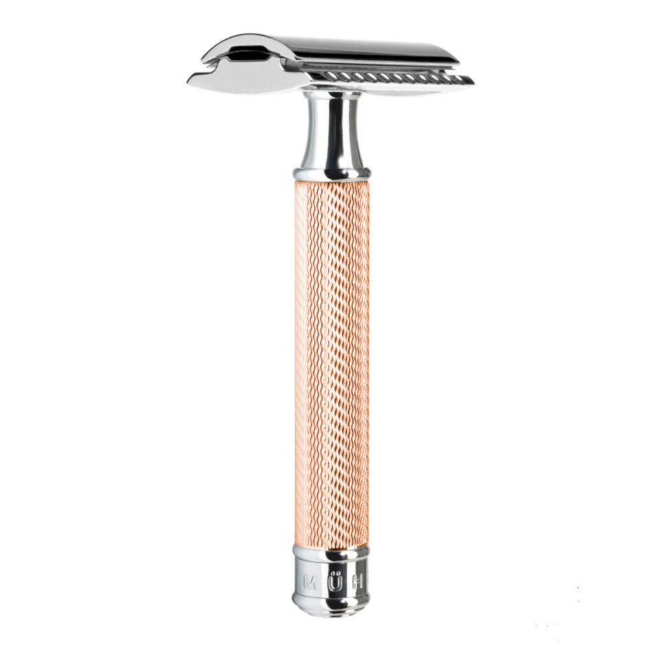 Бритва для гоління Т-подібний MUEHLE R 89 ROSE GOLD TRADITIONAL