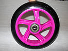 Колесо для самоката 120 мм рожеве, фото 5