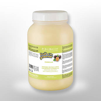 Маска IvSanBernard для собак та котів, довгої шерсті з протеїнами шовку та маракуєю Maracuja 3л