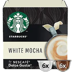 ЗІМ*ЯТ КУТОЧОК! Кава в капсулах Dolce Gusto Starbucks White Mocha (12 порцій)