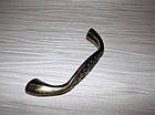 Ручка кобра 64 мм бронза, фото 3