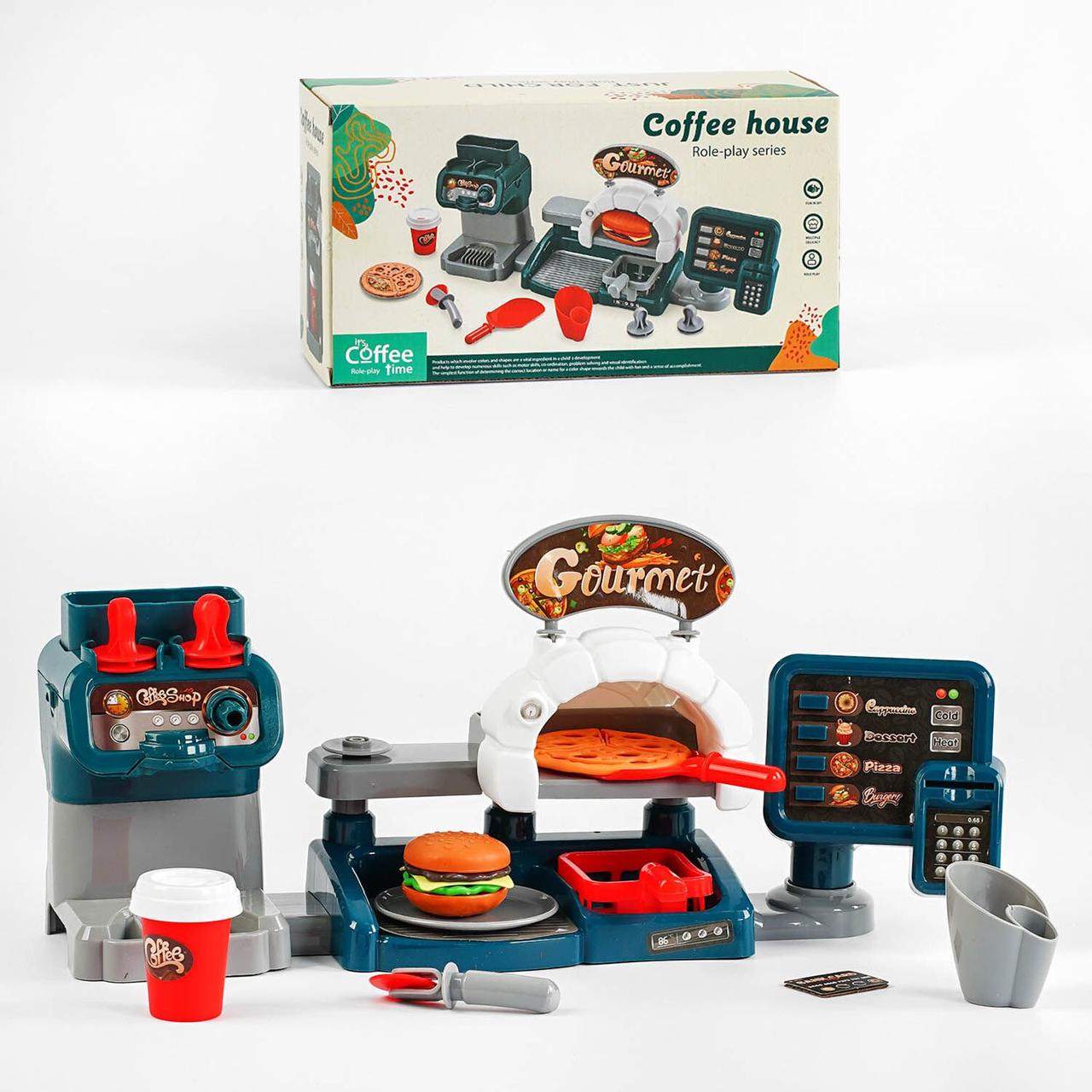 YQL 39 Кухня Coffee house іграшкова, звук, продукти дитяча