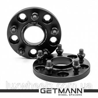 Колісна проставка-адаптер GETMANN 1 шт. 15 мм PCD 5x114.3 DIA 60.1 зі шпильками 12x1.5 для Lexus, Suzuki
