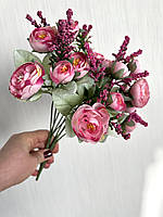 Штучна камелія з добавками ( гурт , упаковка 10 штук ), фото 3