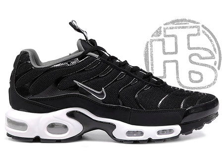 Чоловічі кросівки Nike Air Max Plus TN Black White AQ4128-001, фото 1