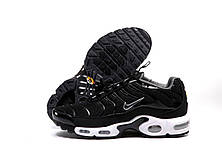 Чоловічі кросівки Nike Air Max Plus TN Black White AQ4128-001, фото 3
