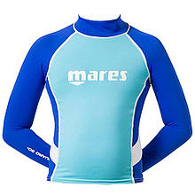 Лонгслів дитячий Mares Rash Guard Boy UPF 50+ синьо-блакитний 11-12 років