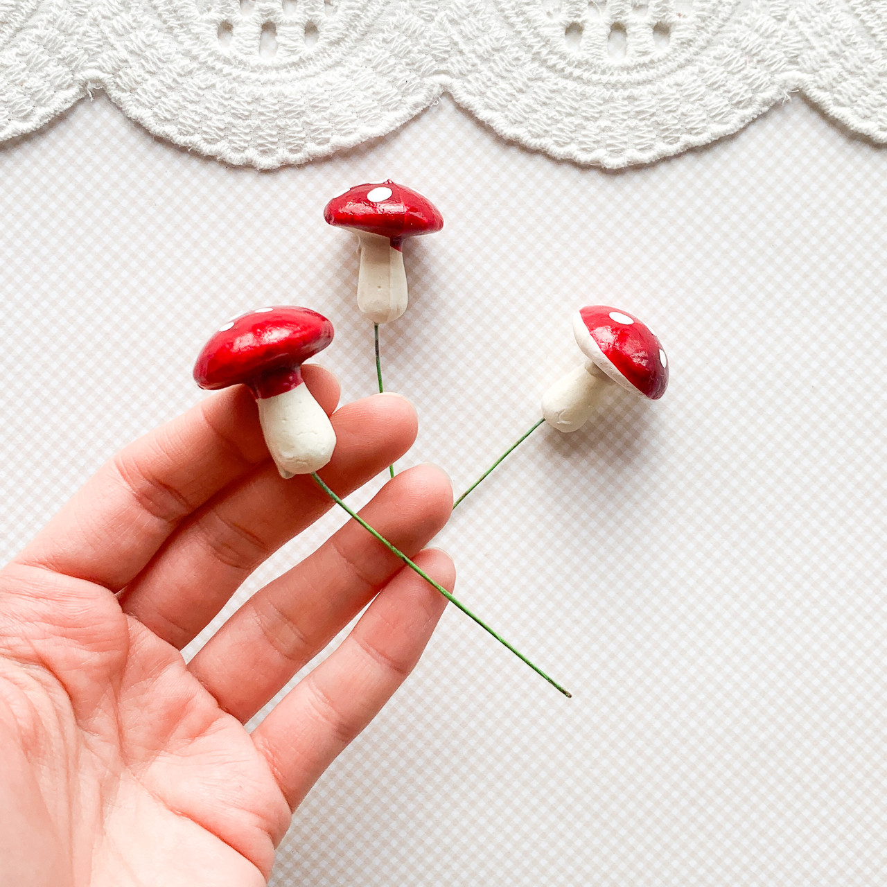 Мухомор декоративний 3 см, фото 1