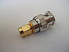 Адаптер перехідник BNC (male) "тато" - SMA (male) "тато" plug (мама) RF coupler, фото 6