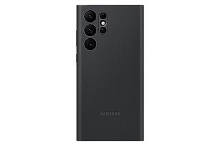 Оригінальний чохол Samsung Smart LED View Cover для Galaxy S22 Ultra (S908) Black (EF-NS908PBEGRU), фото 3