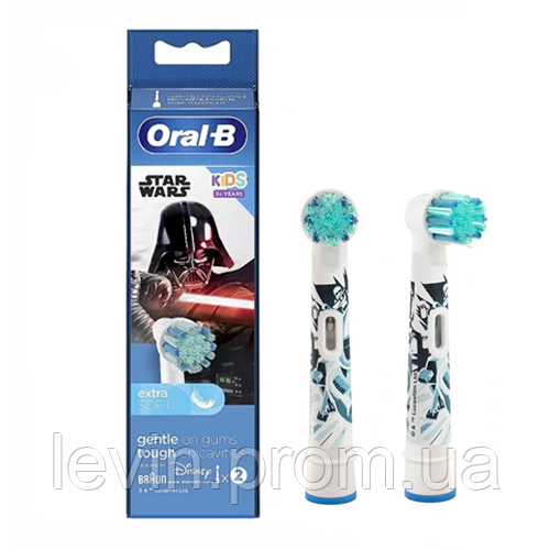 Насадки детские на зубную щетку Oral-b Звездные войны сменная насадка ...