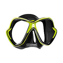 Маска для дайвінгу Mares X-Vision чорно-зелена