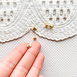 Ручка для меблів кругла 5 мм Золото, фото 2