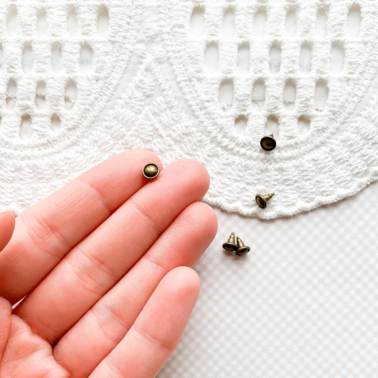 Ручка для меблів кругла 5 мм Бронза, фото 1