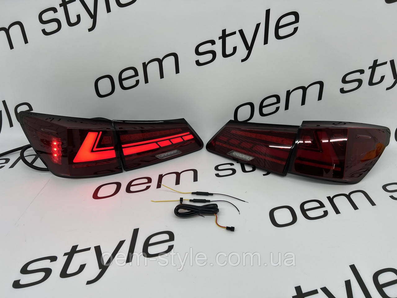 Задні Led-ліхтарі Lexus IS 06-12 style 2020