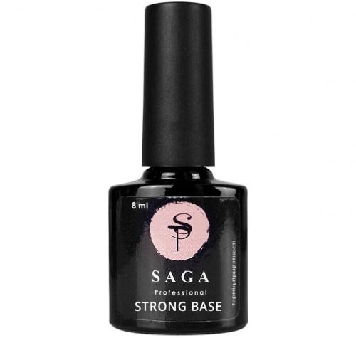База каучукова для нігтів SAGA Professional Rubber Base STRONG 8 мл