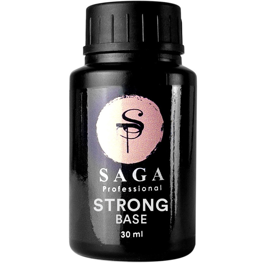 База каучукова для нігтів SAGA Professional Rubber Base STRONG 30 мл