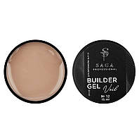 Гель для нарощування нігтів SAGA professional Builder Gel Veil 12 15мл