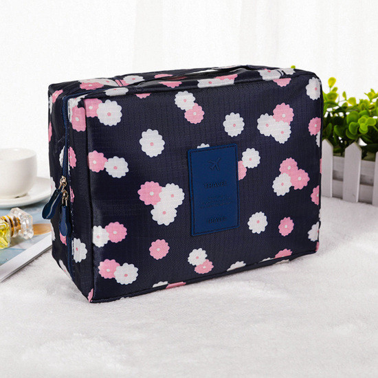 Косметичка дорожня жіноча Bloom Travel bag темно-синій, фото 1